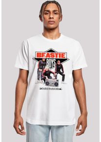 F4NT4STIC Herren T-Shirt "Beastie Boys", weiß, casual, Gr. M, Obermaterial: 100% Baumwolle, Shirts, Streetwear Fashion