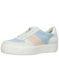 Paul Green Damen Sneaker "Paul Green Sneaker Leder", Gr. 38,5, blau, Leder, casual, Schuhe