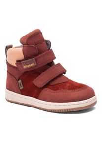 bisgaard Kinder Winterstiefel "matty tex", Gr. 24, rot, Leder, sportlich, Schuhe, Boots mit isolierendem 3M Thinsulate, Größenschablone zum Download