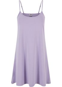 Urban Classics Damen Shirtkleid "Urban Classics Damen Ladies Stretch Jersey Hanger Dress", lila, klassisch, Gr. XXXL, unifarben, 95% Baumwolle, 5%