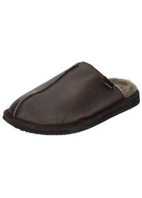 Shepherd Herren Hausschuh "Shepherd Hausschuhe Lammfell", Gr. 41, grau, Lammfell, casual, Schuhe