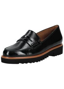 Paul Green Damen Slipper "Paul Green Slipper Leder", Gr. 37,5, schwarz, Leder, casual, Schuhe