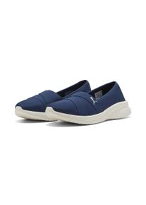 Puma Ballerina "Adelina 2 Sneakers Damen", Gr. 38,5, blau, Obermaterial: Textil; Futter: Textil; Innensohle: Textil; Laufsohle: Synthetik, Schuhe