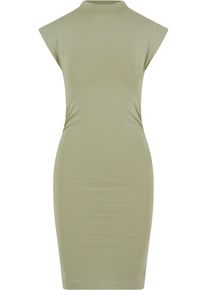 Urban Classics Damen Shirtkleid "Urban Classics Ladies Short Cotton Jersey Dress", weiß, klassisch, Gr. L, unifarben, 95% Baumwolle, 5% Elasthan,