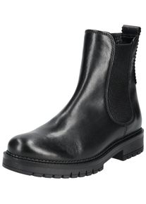 Gabor COMFORT Damen Stiefelette "Gabor Comfort Stiefelette Leder/Textil", Gr. 37,5, schwarz, Leder, Textil, casual, Schuhe