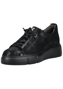 Paul Green Damen Sneaker "Paul Green Sneaker Leder", Gr. 38,5, schwarz, Leder, casual, Schuhe