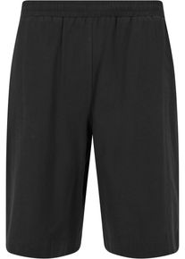 Urban Classics Herren Shorts "Urban Classics Herren Wide Crepe Shorts", schwarz, Gr. XXL, unifarben, 100% Baumwolle, Hosen