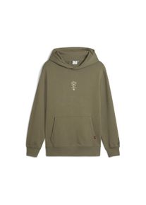 Puma Herren Trainingspullover "Puma x AC Milan Golf-Hoodie Herren", grün, Gr. XL, 100% Baumwolle, Pullover
