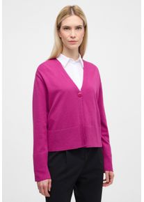 Eterna Damen Strickpullover, pink, Gr. S, 85% Baumwolle, 15% Kaschmir, Pullover
