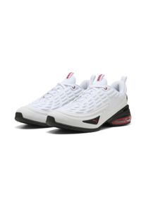 Puma Laufschuh "Meza Sneakers Erwachsene", Gr. 37, rot, Obermaterial: Textil, Synthetik; Futter: Textil; Innensohle: Textil; Laufsohle: Gummi,