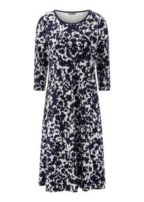 Peter Hahn Basler - Midi-Jersey-Kleid, blau, Gr. 38 / S