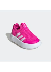 Slip-On Sneaker "BUBBLECOMFY KIDS", adidas Sportswear, Gr. 26shock pink, cloud weiß, core schwarz, Textil, sportlich, Schuhe, für Kinder