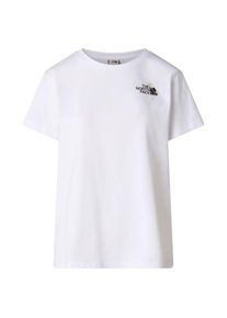 T-Shirt The North Face Alpine Flower Relaxed S/S Tee Damen (Gr L |weiß)