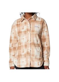 Columbia Benton Springs Shirt Jacket II Fleecejacke Damen Alltag (Gr S |beige)