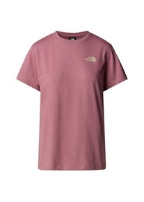 The North Face S/S Box NSE Relaxed Tee T-Shirt Damen Alltag (Gr L |rosa)