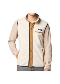 Fleeceweste Columbia Helvetia II Vest Herren (Gr S |beige/wei&szlig;)