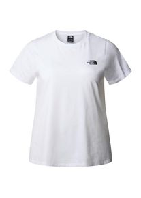 The North Face Plus S/S Simple Dome Tee T-Shirt Women (Gr 3X |weiß)