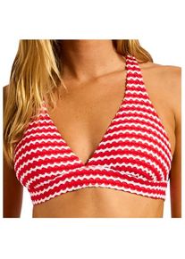 Bikini Top Seafolly Mesh Effect Multi Fit Longline Tri Damen (Gr 8 |bunt)