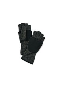 Tchibo - Strickfleece-Klappf&auml;ustlinge - Unisex - Gr. 7,5 - schwarz