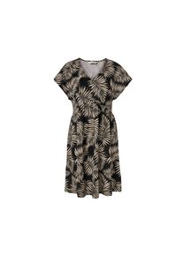 Tchibo - Bedrucktes Jerseykleid - Damen - Gr. M - schwarz/print