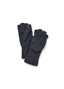 Tchibo - Strickfleece-Klappf&auml;ustlinge - Unisex - Gr. 6,5 - dunkelblau