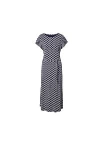 Tchibo - Bedrucktes Jerseykleid - Damen - Gr. M - dunkelblau/print