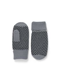 Tchibo - Strick-F&auml;ustlinge - Damen - Gr. 7,5 - schwarz