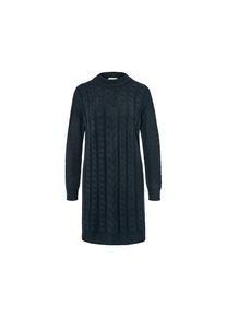 Tchibo - Strickkleid mit Zopfmuster - Damen - Gr. XL - dunkelblau