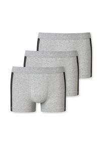 3 Schiesser Shorts - Herren - Gr. S/4 - grau