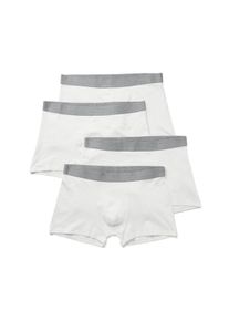 Tchibo - 4 Slipboxer - Herren - Gr. Xl/7 - wei&szlig;