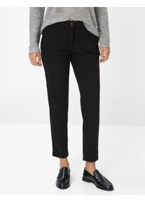 Brax Damen Chino Style MARON S BLACK, schwarz, Gr. 52K