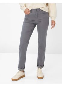 Brax Damen Five-Pocket-Hose Style MARY SMOKE GREY, grau, Gr. 34