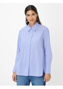 Brax Damen Hemd Style VIKI violet storm, lila, Gr. 34
