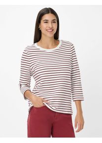 Brax Damen Shirt Style BONNIE mulberry, dunkelrot, Gr. 36