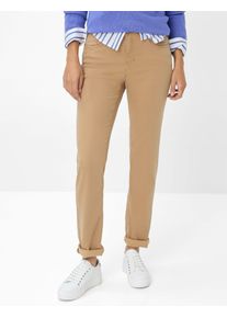 Brax Damen Five-Pocket-Hose Style MARY MUSCAT, hellbraun, Gr. 38