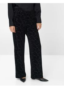 Brax Damen Palazzohose Style MAINE BLACK, schwarz, Gr. 38K