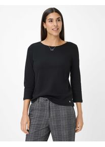 Brax Damen Shirt Style CIRA M black, schwarz, Gr. 44