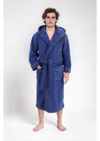 my home Unisex-Bademantel »Lillou, ideal für Sauna & Spa, Hotelbademantel, Morgenmantel«, (1 St.), kuschelig weicher Fleece, für Damen und Herren, XS-3XL