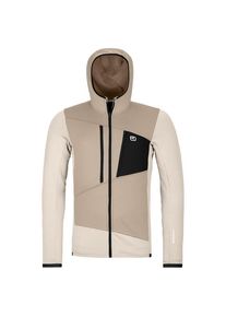 Ortovox Fleece Grid Hoody Fleecejacke Herren (Gr XXL |beige)
