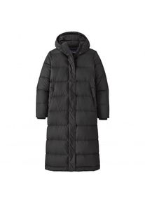 Patagonia Silent Down Long Parka Mantel Damen (Gr XL |schwarz)