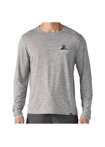Patagonia L/S Cap Cool Daily Graphic Shirt Lands Funktionsshirt Herren (Gr L |grau)