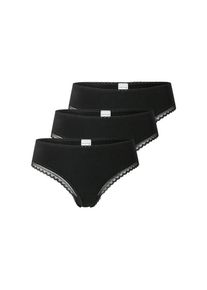 Schiesser Damen Tanga Cheeky String 3er Pack