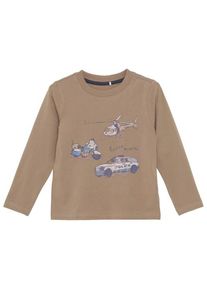 Pullove Minymo T-Shirt L/S Kinder (Gr 86 |beige)