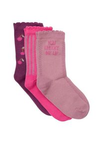 Minymo Socks 3-Pack Multifunktionssocken Kinder (Gr 27-30 |rosa)