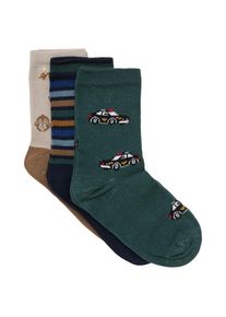 Minymo Socks No 134060 3-Pack Multifunktionssocken Kinder (Gr 27-30 |blau)