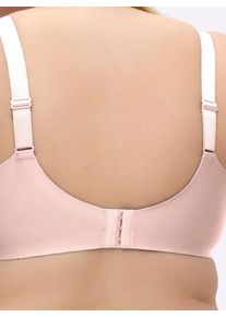 Naturana sheego Große Größen T-Shirt-BH ohne Bügel, hellrosé, Größe 100C - Damen