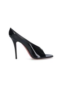 Amina Muaddi Sandalen - "Anok Slipper" Pump Sandals Black - Gr. 37,5 (EU) - in Schwarz - für Damen