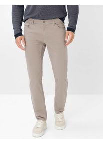 Brax Herren Five-Pocket-Hose Style CHUCK TAUPE, hellbraun, Gr. 35/36