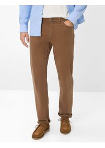 Brax Herren Five-Pocket-Hose Style COOPER TOFFEE, dunkelbraun, Gr. 46/32