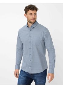 Brax Herren Hemd Style DANIEL baltic, Blau, Gr. XXL